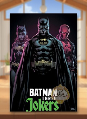 【现货】【DC Comics】绝对蝙蝠侠三个小丑英文漫画精装进口原版书Absolute Batman: Three Jokers Johns  Geoff书籍图书外版正版