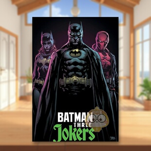 【现货】【DC Comics】绝对蝙蝠侠三个小丑英文漫画精装进口原版书Absolute Batman: Three Jokers Johns  Geoff书籍图书外版正版