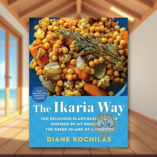 【预售】伊卡里亚之路The Ikaria Way英文餐饮精装进口原版书Diane Kochilas St. Martin's Press书籍图书外版正版