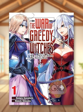 【预售】贪婪魔女之战 苐1卷 The War of Greedy Witches， Vol. 1 原版英文漫画书进口书籍图书外版正版
