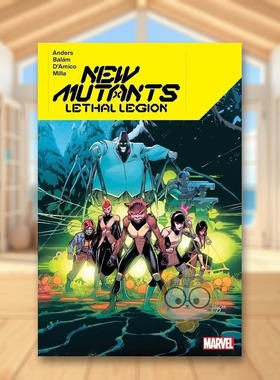 【预售】【Marvel】新变种人致命军团英文漫画简装进口原版书NEW MUTANTS LETHAL LEGION Javi Fernandez  Charlie Jane Anders书