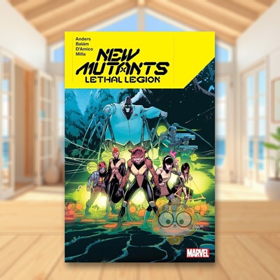 【预售】【Marvel】新变种人致命军团英文漫画简装进口原版书NEW MUTANTS LETHAL LEGION Javi Fernandez  Charlie Jane Anders书