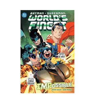 Vol. DC漫画 卷6 超人：世界之巅 Batman Finest 蝙蝠侠 World Superman 进口美漫图书 英文漫画书原版 精装 现货