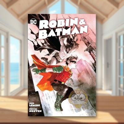 【现货】【DC Comics】罗宾与蝙蝠侠第1卷英文漫画精装进口原版书Robin & Batman Vol. 1 Dustin Nguyen书籍图书外版正版