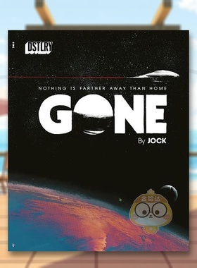 【现货】消2024艾斯纳奖提名Gone英文漫画Jock精装Dstlry Media进口原版书03书籍图书外版正版