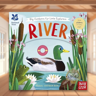 【现货】小小探险家的大户外活动河流【Big Outdoors for Little Explorers】National Trust River英文儿童趣味3-6岁纸板书Anne-