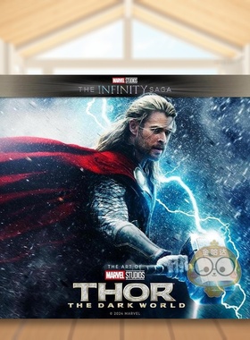 【预售】漫威电影宇宙 无限传奇系列-雷神2英文影视进口原版外版书Marie Javins精装14岁以上Marvel Studios' The Infinity Saga书