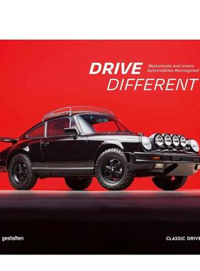 【现货】驾驭非凡：复古改装车和经典汽车的重塑 Drive Different: Restomods  原版英文工业产品设计
