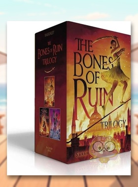 【预售】毁灭之骨三部曲盒装Bones of Ruin Trilogy 英文文学小说精装进口原版书Sarah Raughley Margaret K. McElderry书籍图书外