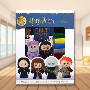 Potter Felt英文手工制作Deborah 书645173762书籍图书外版 预售 正版 Press进口原版 哈利波特毛毡教程Harry Bay WildingThunder