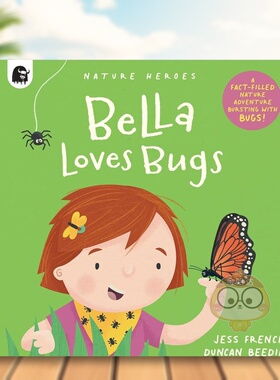 【现货】贝拉喜欢虫子Bella Loves Bugs Volume 2英文儿童绘本IP系列3-6岁平装Jess French; Duncan Beedie进口原版书Happy Yak97