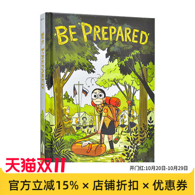 【现货】【凯迪克奖得主Vera Brosgol】准备出发（精装） Be Prepared 原版英文儿童漫画进口书籍图书外版正版