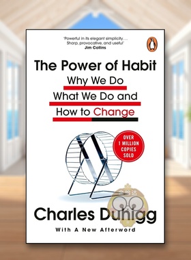 【预售】习惯的力量：为什么我们这样生活，那样工作 The Power of Habit 原版英文生活综合进口书籍图书外版正版