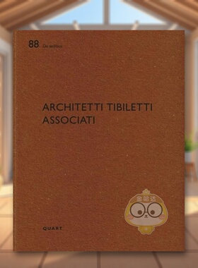 【预售】蒂比莱蒂联合建筑师事务所Architetti Tibiletti Associati英文建筑设计建筑师工作室Heinz Wirz平装Quart Publishers进口