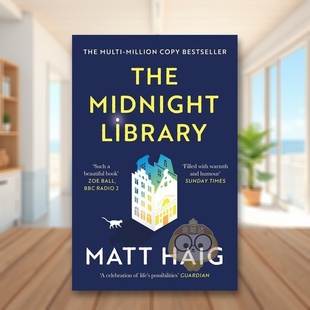 【现货】深夜图书馆英文文学小说简装The Midnight Library Matt Haig著Canongate出版原版进口书籍外版正版