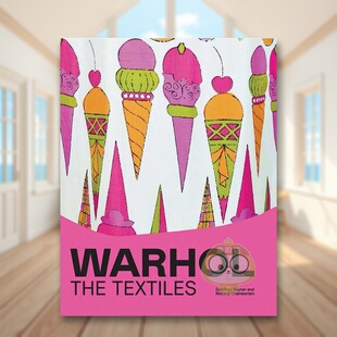【现货】沃霍尔纺织品英文时尚综合进口原版图书Warhol The Textiles精装Geoffrey Rayner yale university press书籍外版正版