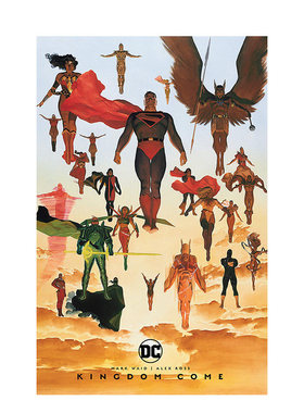 【现货】DC漫画 天国降临 Kingdom Come 英文漫画书原版进口图书 超级英雄系列美漫书籍Mark Waid 超人神奇女侠蝙蝠侠正义联盟