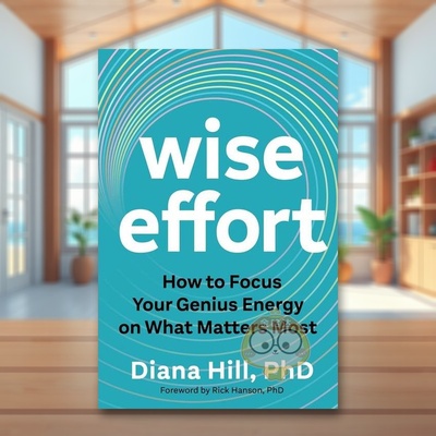 【预售】明智努力：如何将天赋能量聚焦于重要的事 Wise Effort 原版英文心灵励志进口书籍图书外版正版