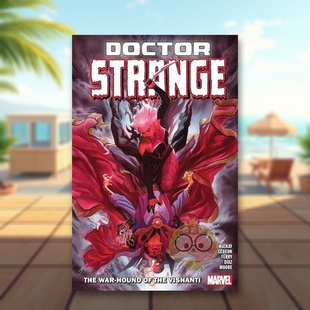 Marvel 进口原版 战犬by杰德麦凯英文漫画简装 Strange Vol. The Mackay 奇异博士卷2维香提 Jed 书 War 书Doctor 预售