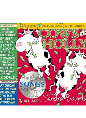 【预售】奶牛和荷莉 Cows And Holly 原版英文儿童绘本