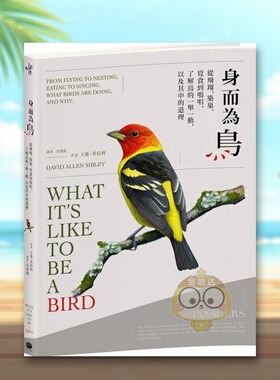 【预售】身而为鸟：从飞翔、筑巢、觅食到鸣唱，了解鸟的一举一动，以及其中的道理中文繁体科普进口原版外版书大卫．希伯利读书书