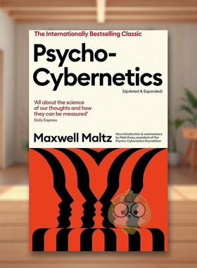 【预售】心理控制论（增订本英文生活综合进口原版外版书平装14岁以上Psycho-Cybernetics (Updated and Expanded Maxwell Maltz书