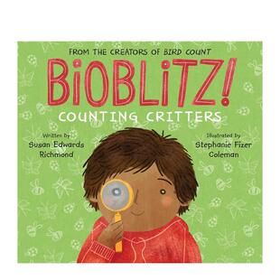 【预售】生物多样性普查！ 【Community Science Counts!】Bioblitz! 原版英文儿童绘本进口书籍图书外版正版