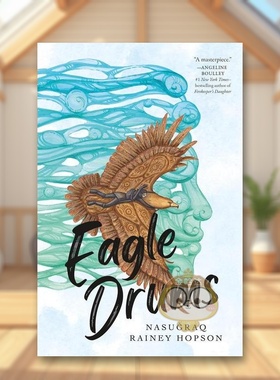 【现货】【2024纽伯瑞银奖】鹰之鼓英文青少年读物进口原版外版书精装3-6周岁Eagle DrumsM. T. Roaring Brook书籍图书正版