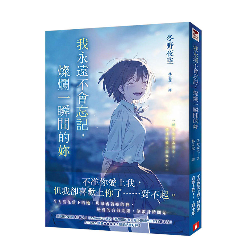 【预售】 我永远不会忘记，灿烂一瞬间的妳 台版中文繁体原版书 冬野夜空属于什么档次？