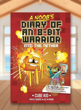 【预售】8位勇士日记新手日记平装Noob's Diary of an 8-Bit Warrior英文漫画图书平装进口原版书Cube Kid Andrews McMeel Publi书