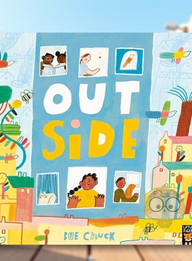 【预售】【2024克劳斯·佛兰科奖长名单】户外英文儿童绘本动物生态环保进口原版外版书平装3-6周岁OutsideBee ChuckLittle Tige书