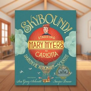 外版 书精装 SchmittCalkins 天空之境英文儿童绘本交通工具城市人文进口原版 6周岁SkyboundGanz Creek书籍图书正版 预售