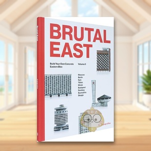 【现货】野兽派东欧II:搭建东欧混凝土建筑模型英文建筑风格与材料构造设计精装进口原版外版书籍Brutal East II:Build Your图书正