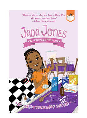 【现货】【Jada Jones杰达琼斯】3：Sleepover Scientist过夜科学家 章节书 英文原版儿童故事阅读