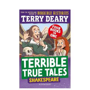 【预售】【糟糕又真实的故事】莎士比亚 【Terrible True Tales】Shakespeare 原版英文儿童桥梁书 历史科普初章书进口书籍图书外