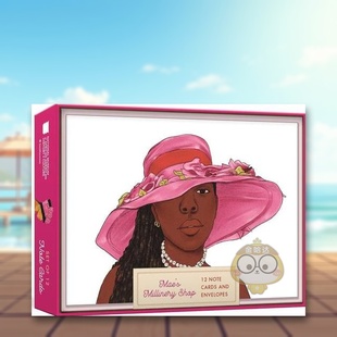 【预售】女帽店备注卡：12张适合场合的卡片 时装设计师Mae Reeves的传奇英文生活综合进口原版外版书014岁以上Mae's Millinery书