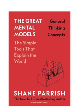 【预售】【出色思维模型】一般思维概念General Thinking Concepts英文进口原版社会科学图书The Great Mental Models