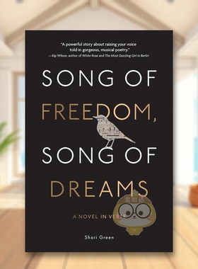 【现货】【诗体小说家Shari Green】自由与梦Song of Freedom Song of Dreams英文青少年读物平装Shari Green进口原版书Andrews M