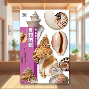 日文艺术图鉴日版 贝类科学 进口原版 图书外版 自然科学ハンドブック 书籍貝類図鑑 预售
