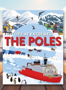 【现货】极地生活极地Life at Extremes The Poles英文儿童绘本动物生态环保3-6岁平装Josy Bloggs进口原版书Franklin Watts4书籍