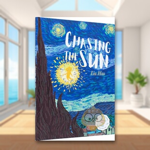 【预售】追逐太阳英文儿童艺术启蒙进口原版外版书精装3岁-6岁Chasing the SunHaoClavis书籍图书正版