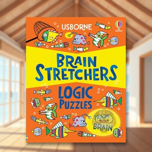 【现货】【大脑伸展操】逻辑谜题 【Brain Stretchers】Logic Puzzles 原版英文儿童趣味