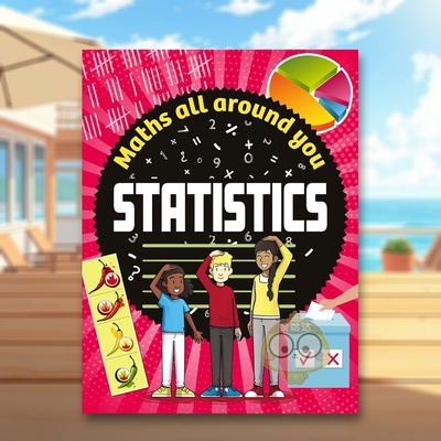 【现货】【数学无处不在】统计篇（精装） Maths All Around You: Statistics 原版英文儿童绘本进口书籍图书外版正版
