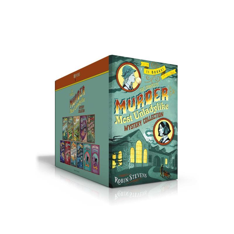 【预售】不淑女谋杀之谜 11册盒装合集 Complete Murder Most Unladylike Mystery Collection (Boxed Set) 原版英文青少年读物