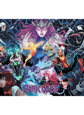 【预售】漫威漫画 黑暗之网 蜘蛛侠与X战警联动 DARK WEB 英文漫画书原版进口图书美漫书籍 Wells Zeb McGuinness