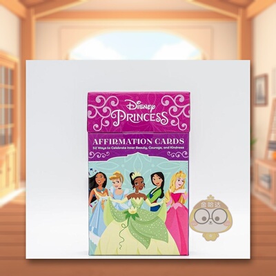 【预售】迪斯尼卡片DISNEY PRINCESS AFFIRMATION CARDS英文文创卡牌卡牌进口原版书Jessica Ward Insight Editions书籍图书外版正
