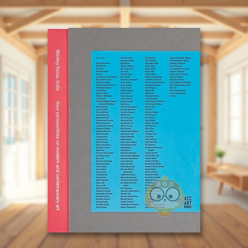【预售】当代印度艺术新视角 Moving Focus， India 原版英文艺术画册画集进口书籍图书外版正版