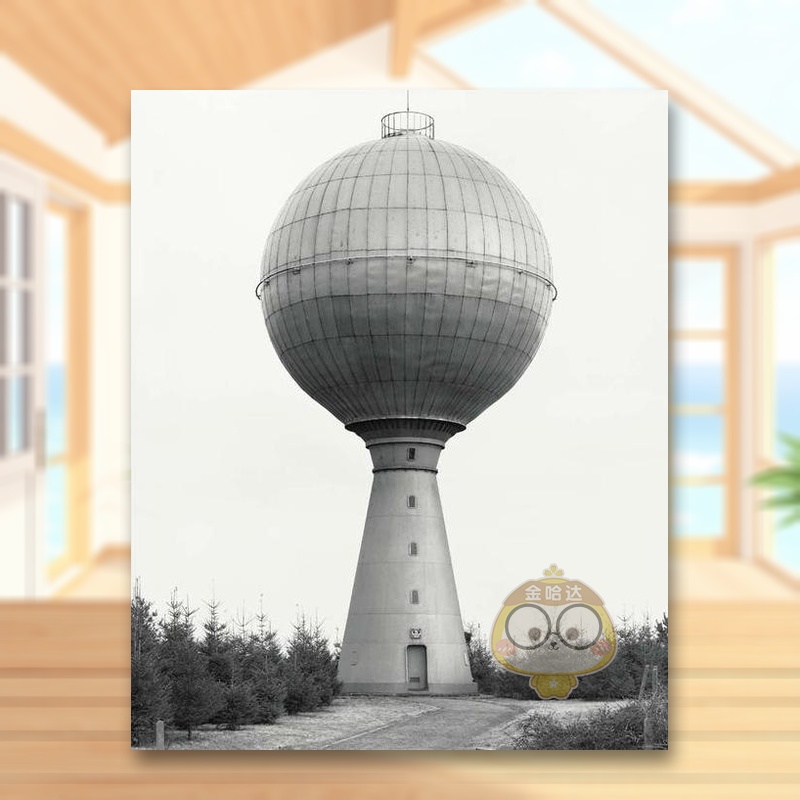 贝歇夫妇：工业建筑美学摄影 B