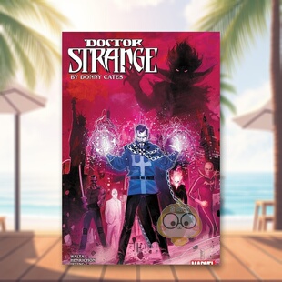 【预售】【Marvel】奇异博士唐尼-凯茨著英文漫画平装进口原版书Doctor Strange By Donny Cates Donny Cates Nick Spencer书籍图