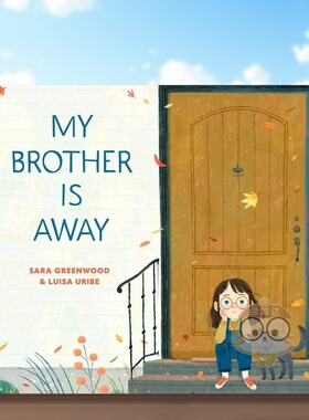 【现货】我的哥哥不在身边英文儿童绘本自我认知情绪管理进口原版书精装My Brother Is Away Greenwood著Random House 出版书籍图